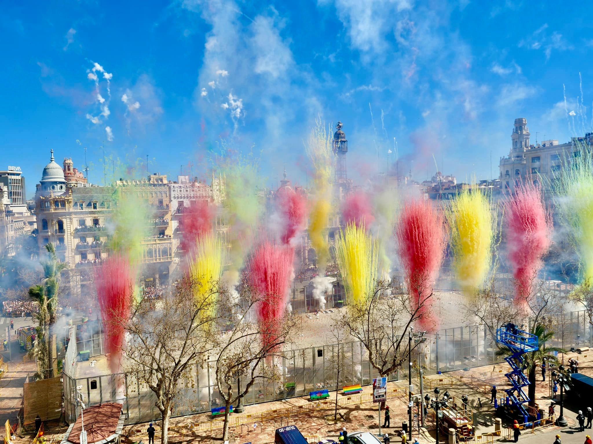 València se inundará de pólvora con una mascletà el 7 de octubre en la