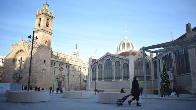 La plaza de Brujas tras la finalización de las obras - Foto: Luna Mata