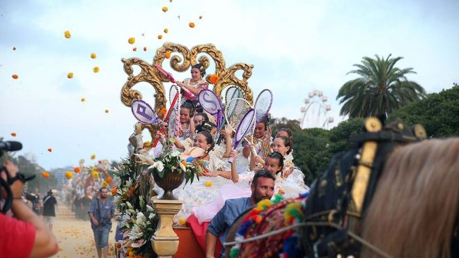 La Batalla de Flors de València / Foto: Junta Central Fallera