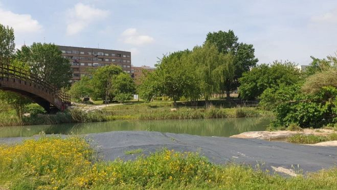 Río Turia a su paso por Quart de Poblet