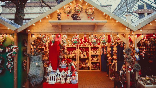 Imatge d'un mercat de Nadal