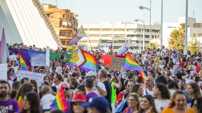 Manifestación del Orgullo LGTBI 2023 en València