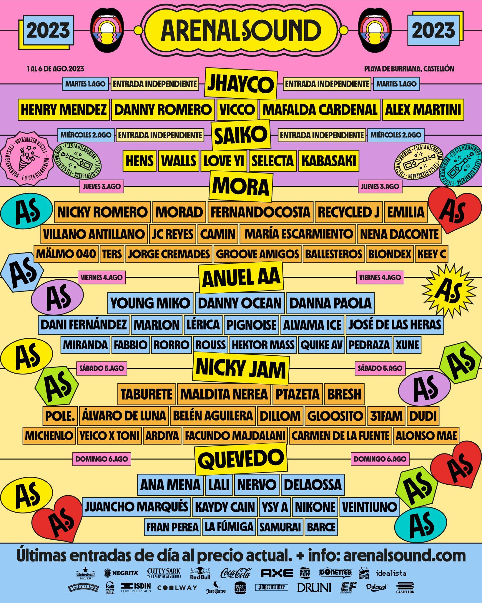 Cartel Arenal Sound 2023