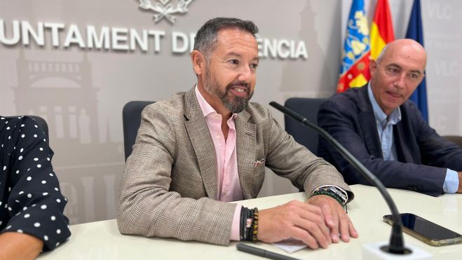 El regidor d'Ocupació a l'Ajuntament de València, Juanma Badenas