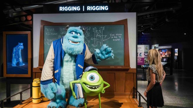 Exposició interactiva de Pixar al Museu de les Ciències