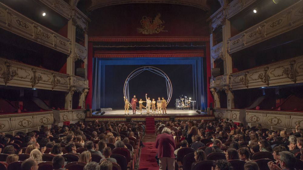 'La Rueda', en el Teatre Principal de Valencia, dentro de la programación de Escalante (Vicente A. Jiménez)