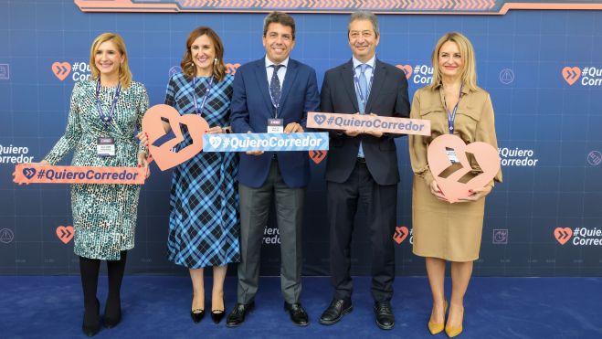 Salomé Pradas, María José Catalá, Carlos Mazón, Vicente Barrera i Nuria Montes