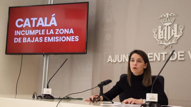 María Pérez, concejala socialista en el Ayuntamiento de València