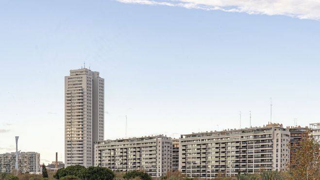 Edificios de viviendas en València. Imagen: Xisco Navarro