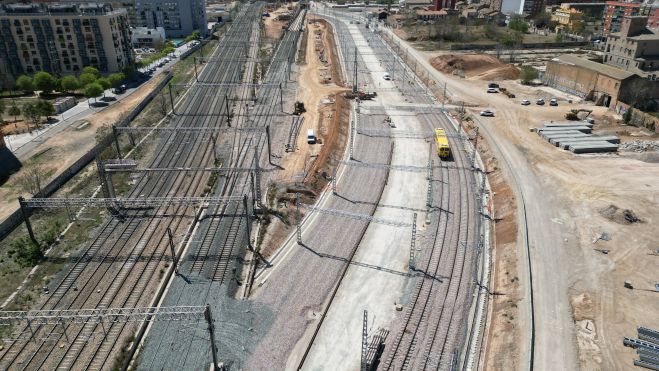 Obras del Canal de Acceso de València