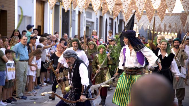 Recreació del desembarcament del Pirata Dragut a Cullera