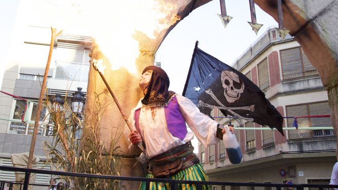 Recreación del desembarco del Pirata Dragut en Cullera