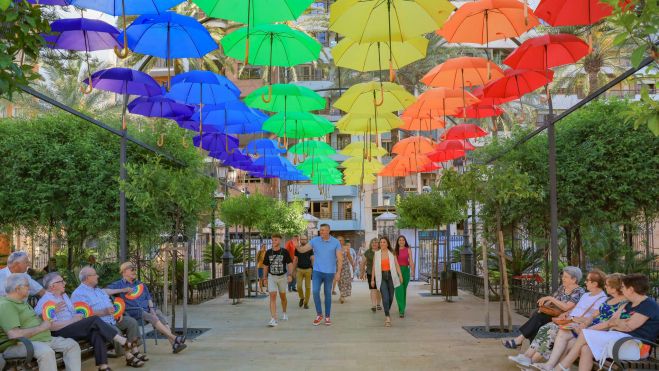 Uno de los actos del Cullera Beach Pride