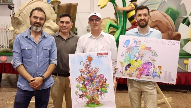 Presentación bocetos Fallas Valencia 2025