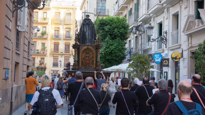 Trasllat de les Roques de València / Foto: Jerónimo Roure Pérez