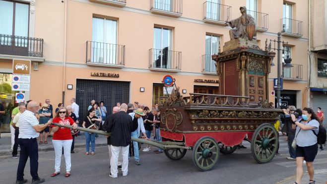 Traslado de las Rocas València. Corpus de València. Foto Ponscor Traslado de las Rocas València. Corpus de València. Foto Ponscor