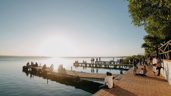 Embarcadero en la Albufera