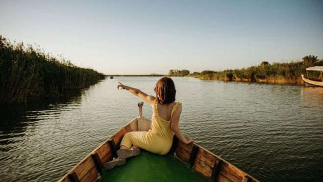 Passeig en barca per l'Albufera