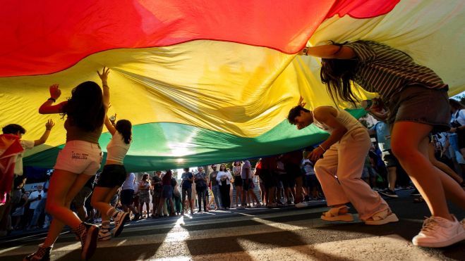 Manifestación del Orgullo LGTBI+ en València. Imagen: Jorge Gil