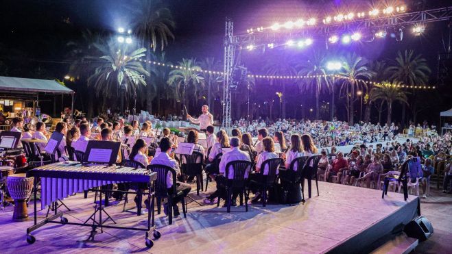 Imatge d'un concert en els Jardins del Palau de Valencia / Foto: Gran Fira Valencia