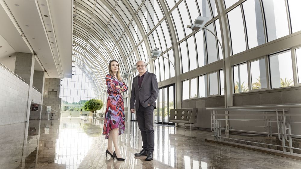 Nieves Pascual y Vicente Llimerá en el Palau de la Música (Foto Live Music VLC)