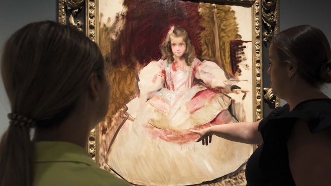 Una de las obras de ‘XIX. El Siglo del Retrato. Colecciones del Museo del Prado. De la Ilustración a la modernidad’ en CaixaForum València