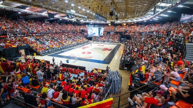 Final de la Eurocopa en la Fonteta (Valencia)