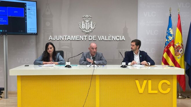 Presentación del programa de actos de la Semana Europea de la Movilidad en el Ayuntamiento de València