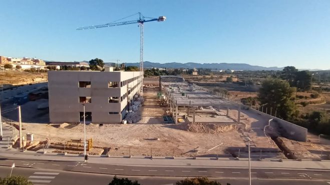 Construcción del nuevo IES Camp de Túria de Lliria