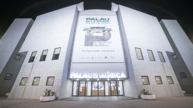 Exterior del Palau de la Música de València