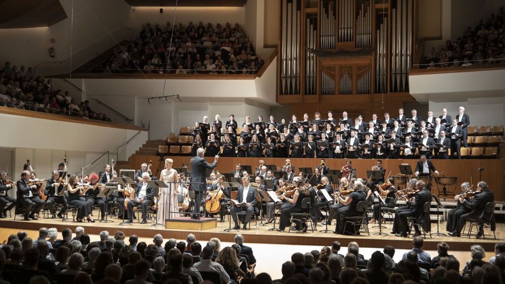 Una actuació en el Palau de la Música de València