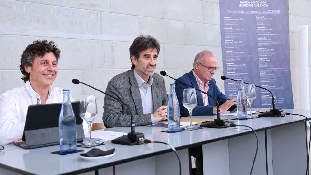 Presentación de la nueva temporada de la Banda Sinfónica Municipal de València