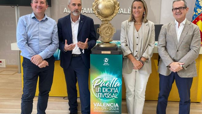 Presentació en roda de premsa del World Paella Day Cup 2024