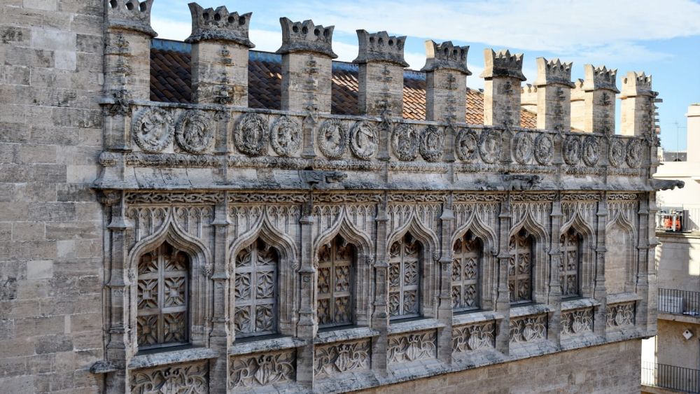 Detalle de la Lonja de València