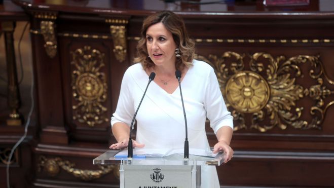 La alcaldesa de Valencia en el debate sobre el estado de la ciudad