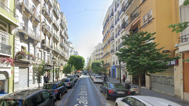 Una calle del barrio de Ruzafa