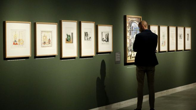 Exposición 'Picasso y la modelo. El perfil de Jacqueline' en la Fundación Bancaja de València