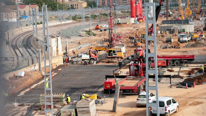 Obras del Corredor Mediterráneo