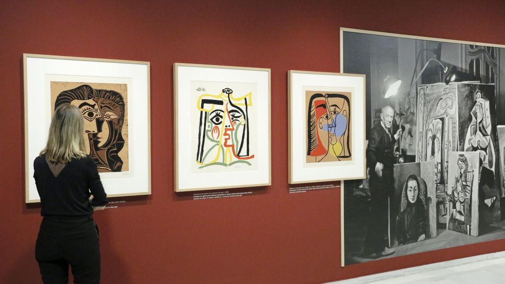 Exposición “Picasso y la modelo. El perfil de Jacqueline” en la Fundación Bancaja de València. Imagen: Fundación Bancaja 