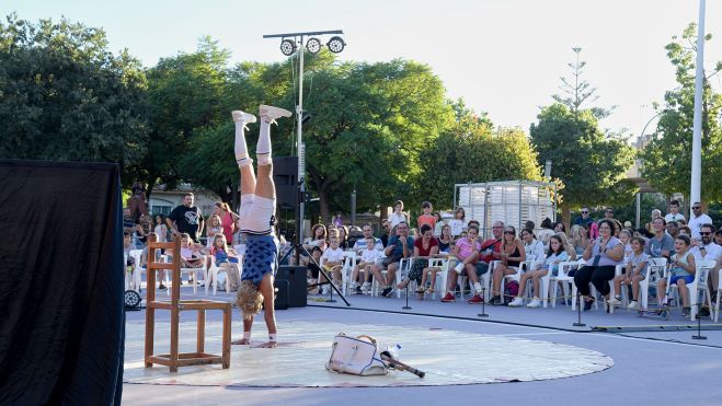 Un espectacle del Festival Valencirc a Paiporta