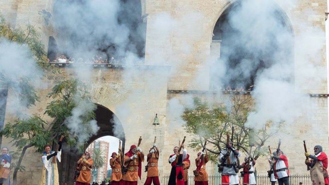 Trabucà Valencia. Foto: Federación Moros y Cristianos Valencia