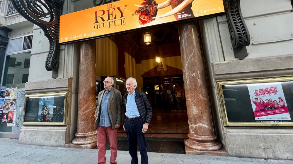 Ramón Fontserè y Albert Boadella en el Olympia