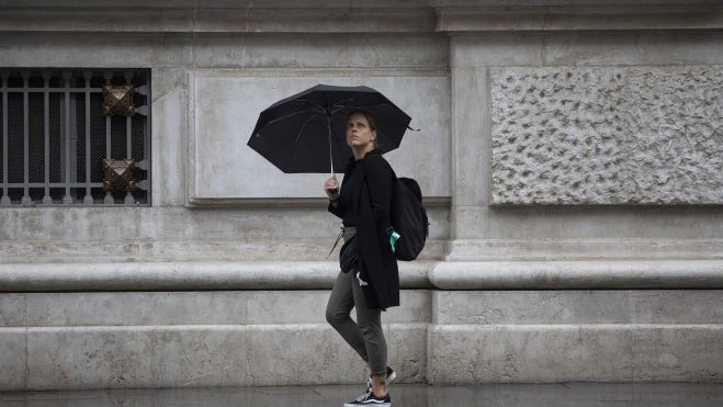 Imagen de lluvias en Valencia