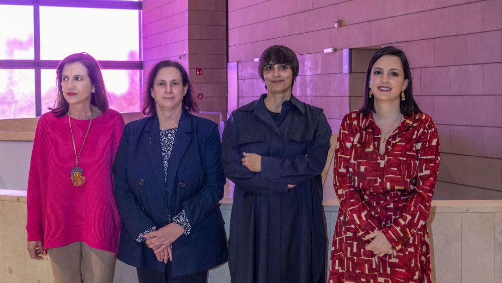 En la foto Marta Alonso, Pilar Tébar, Sonia Martínez, y María Ayuso