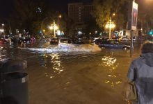 La ciudad de València registró ayer el chubasco más intenso desde 2008 y el segundo más fuerte desde 1980